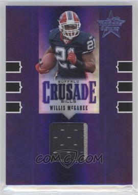 2005 Leaf Rookies & Stars - Crusade - Materials Prime #C-25 - Willis McGahee /25