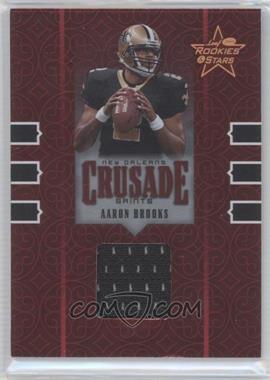 2005 Leaf Rookies & Stars - Crusade - Materials #C-1 - Aaron Brooks /250