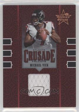 2005 Leaf Rookies & Stars - Crusade - Materials #C-18 - Michael Vick /250