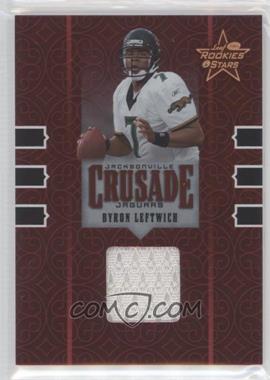 2005 Leaf Rookies & Stars - Crusade - Materials #C-6 - Byron Leftwich /250