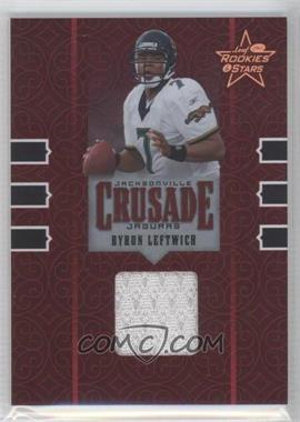 2005 Leaf Rookies & Stars - Crusade - Materials #C-6 - Byron Leftwich /250