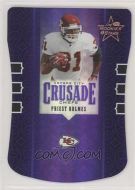 2005 Leaf Rookies & Stars - Crusade - Purple Die-Cut #C-20 - Priest Holmes /50