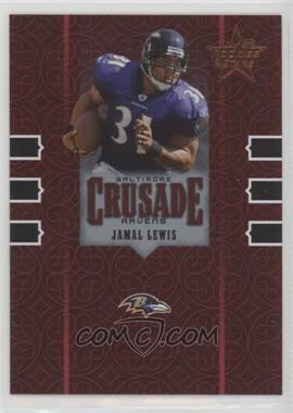 2005 Leaf Rookies & Stars - Crusade - Red #C-13 - Jamal Lewis /1250