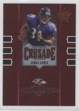 2005 Leaf Rookies & Stars - Crusade - Red #C-13 - Jamal Lewis /1250