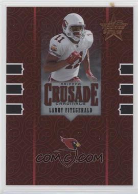 2005 Leaf Rookies & Stars - Crusade - Red #C-16 - Larry Fitzgerald /1250