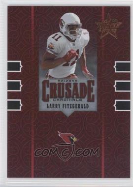 2005 Leaf Rookies & Stars - Crusade - Red #C-16 - Larry Fitzgerald /1250
