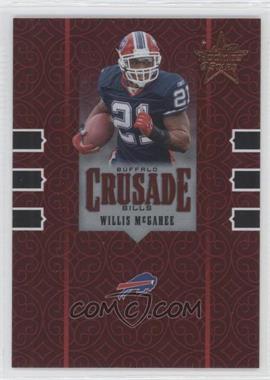 2005 Leaf Rookies & Stars - Crusade - Red #C-25 - Willis McGahee /1250