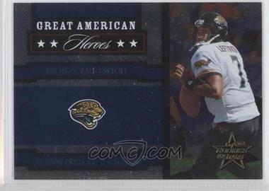 2005 Leaf Rookies & Stars - Great American Heroes - Blue #GAH-5 - Byron Leftwich /250