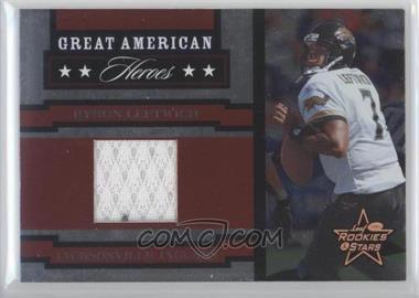 2005 Leaf Rookies & Stars - Great American Heroes - Jerseys #GAH-5 - Byron Leftwich /250