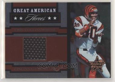 2005 Leaf Rookies & Stars - Great American Heroes - Jerseys #GAH-9 - Cris Collinsworth /250