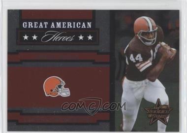 2005 Leaf Rookies & Stars - Great American Heroes - Red #GAH-18 - Leroy Kelly /1250