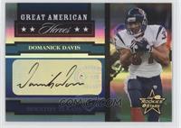 Domanick Davis #/50