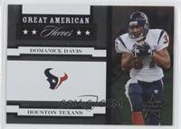 Domanick Davis #/750