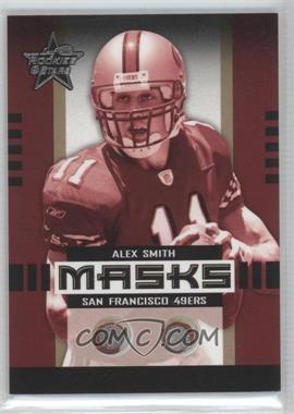 2005 Leaf Rookies & Stars - Masks #M-2 - Alex Smith /325