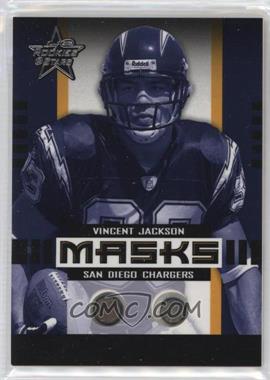 2005 Leaf Rookies & Stars - Masks #M-29 - Vincent Jackson /325