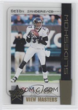 2005 Leaf Rookies & Stars - SlideShow - View Masters #SS-3 - Deion Sanders /250