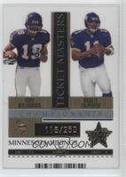 Daunte Culpepper, Troy Williamson #/250