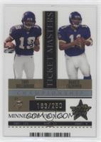 Daunte Culpepper, Troy Williamson #/250