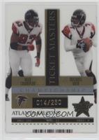 Alge Crumpler, Michael Vick #/250