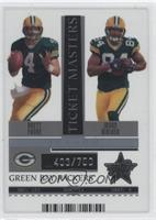 Brett Favre, Javon Walker #/750