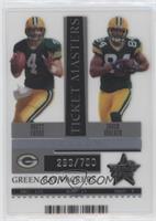 Brett Favre, Javon Walker #/750