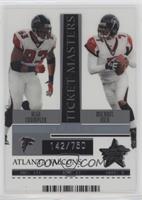 Alge Crumpler, Michael Vick #/750