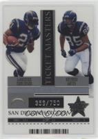 LaDainian Tomlinson, Antonio Gates #/750