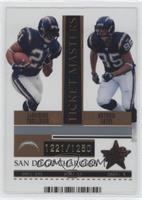 LaDainian Tomlinson, Antonio Gates #/1,250