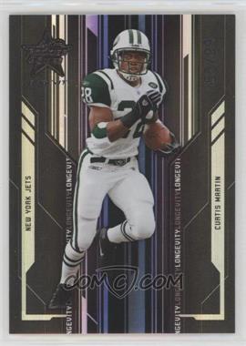 2005 Leaf Rookies & Stars Longevity - [Base] - Black #66 - Curtis Martin /99