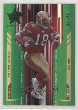 2005 Leaf Rookies & Stars Longevity - [Base] - Emerald #240 - Otis Amey /50