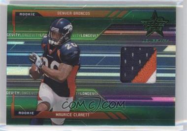 2005 Leaf Rookies & Stars Longevity - [Base] - Emerald #269 - Maurice Clarett /25