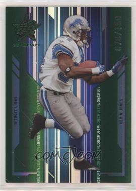 2005 Leaf Rookies & Stars Longevity - [Base] - Emerald #33 - Kevin Jones /150