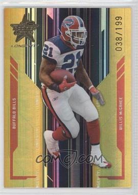 2005 Leaf Rookies & Stars Longevity - [Base] - Gold #13 - Willis McGahee /199