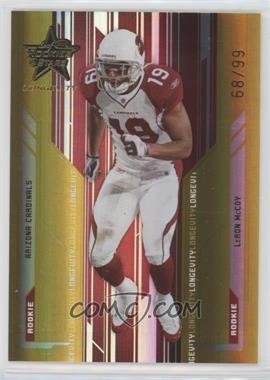 2005 Leaf Rookies & Stars Longevity - [Base] - Gold #232 - LeRon McCoy /99