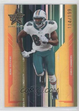 2005 Leaf Rookies & Stars Longevity - [Base] - Gold #51 - Chris Chambers /199