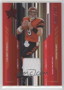2005 Leaf Rookies & Stars Longevity - [Base] - Ruby Materials #20 - Carson Palmer /199 [Noted]