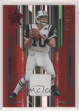 2005 Leaf Rookies & Stars Longevity - [Base] - Ruby Materials #65 - Chad Pennington /199