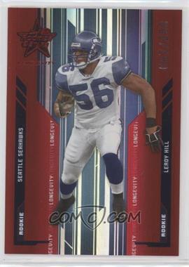 2005 Leaf Rookies & Stars Longevity - [Base] - Ruby #143 - LeRoy Hill /250