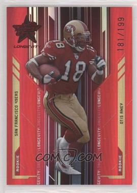 2005 Leaf Rookies & Stars Longevity - [Base] - Ruby #240 - Otis Amey /199