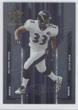 2005 Leaf Rookies & Stars Longevity - [Base] #166 - Justin Green /999