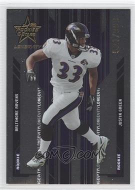 2005 Leaf Rookies & Stars Longevity - [Base] #166 - Justin Green /999