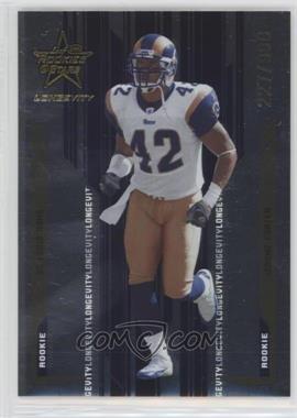 2005 Leaf Rookies & Stars Longevity - [Base] #200 - Jerome Carter /999