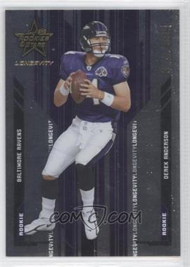 2005 Leaf Rookies & Stars Longevity - [Base] #223 - Derek Anderson /599