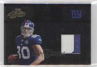 2005 Playoff Absolute Memorabilia - Absolute Heroes - Materials Prime #AH-11 - Jeremy Shockey /25