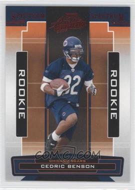 2005 Playoff Absolute Memorabilia - [Base] - Retail Spectrum Red #161 - Cedric Benson