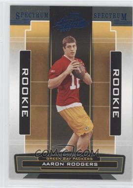 2005 Playoff Absolute Memorabilia - [Base] - Spectrum Blue #180 - Aaron Rodgers