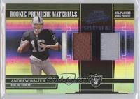 Rookie Premiere Materials - Andrew Walter #/75