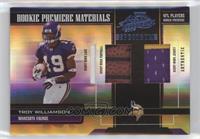 Rookie Premiere Materials - Troy Williamson [Noted] #/75