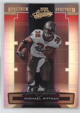 2005 Playoff Absolute Memorabilia - [Base] - Spectrum Gold #140 - Michael Pittman /25 [Noted]