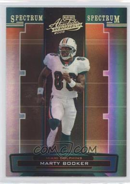 2005 Playoff Absolute Memorabilia - [Base] - Spectrum Gold #83 - Marty Booker /25